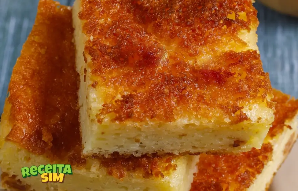 bolo de macaxeira no liquidificador